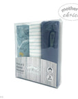 BABY FLANNEL RECEIVER GREY DINO