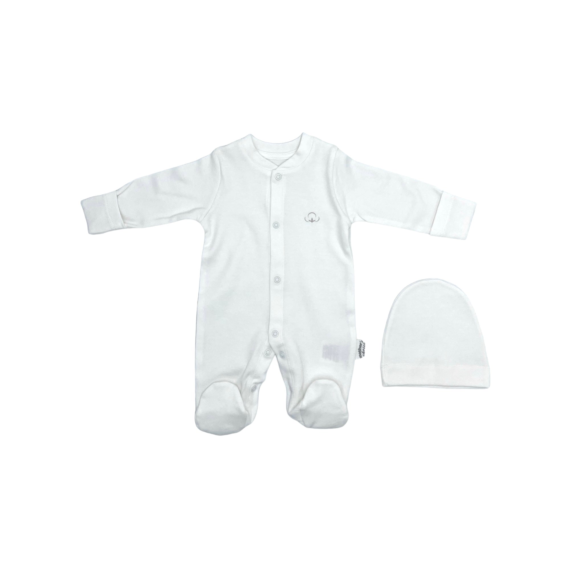 M/C WHITE PREM GROWER &amp;amp; HAT SET