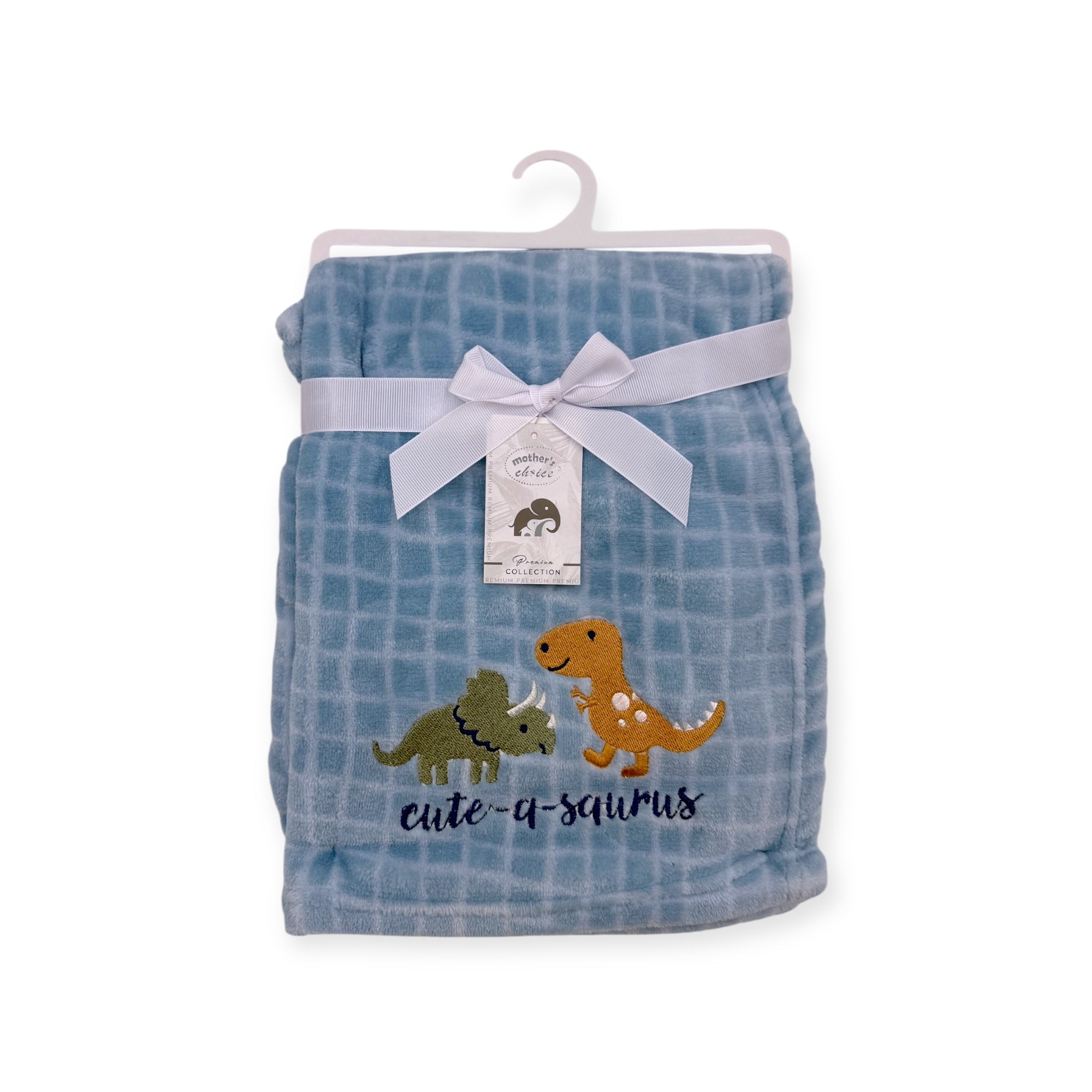 M/C PRINTED FLANNEL BLANKET BOY&#39;S DINO