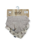 MC 100% COTTON 2 PACK BIBS