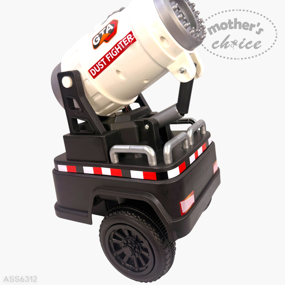 RIDE-ON CAR FIRE FIGHTER WITH TRAILER