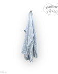 M/C BAMBOO 2PK MUSLIN WRAP BLUE