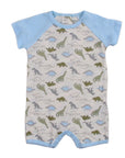 INFANT'S 2 PACK ROMPERS 'DINO MITE' 0-3M