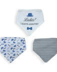 M/C 3 PACK BANDANA BIB SET GENTLEMEN