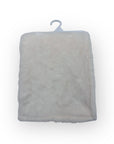 M/C SINGLE LAYER SHERPA FLEECE BLANKET ACRU