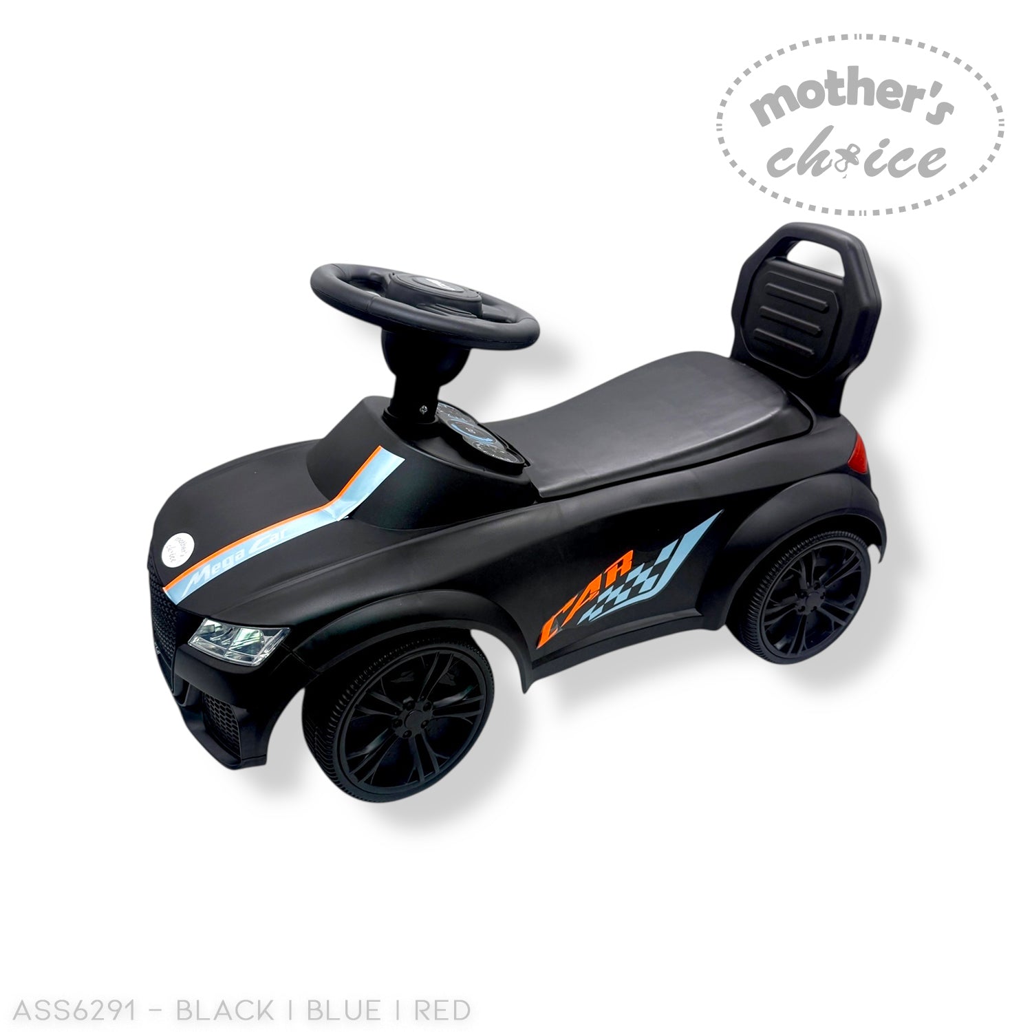 MOTHERS CHOICE RIDE ON CAR - SPORTS CAR