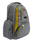 INFANTS LINNEN DIAPER BACKPACK GREY