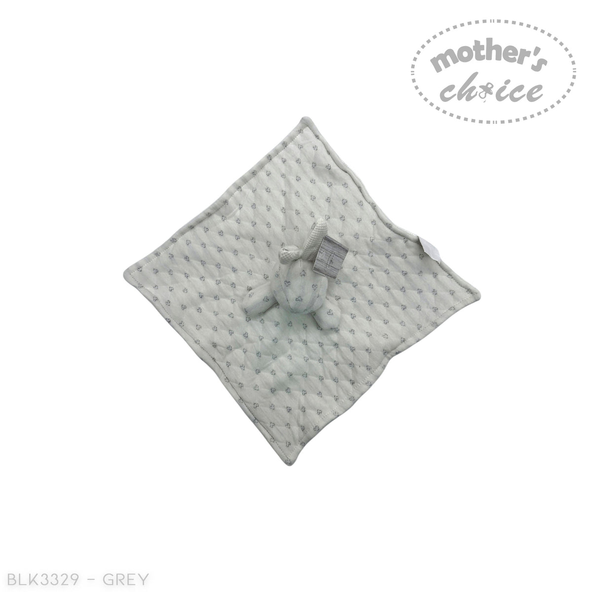 M/C SHERPA BLANKET &amp; RABBIT  DUDU GREY