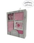 M/C 5 PCS GIFT SET PINK ELEPHANT