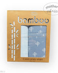 M/C BAMBOO 2PK JERSEY WRAP BLUE