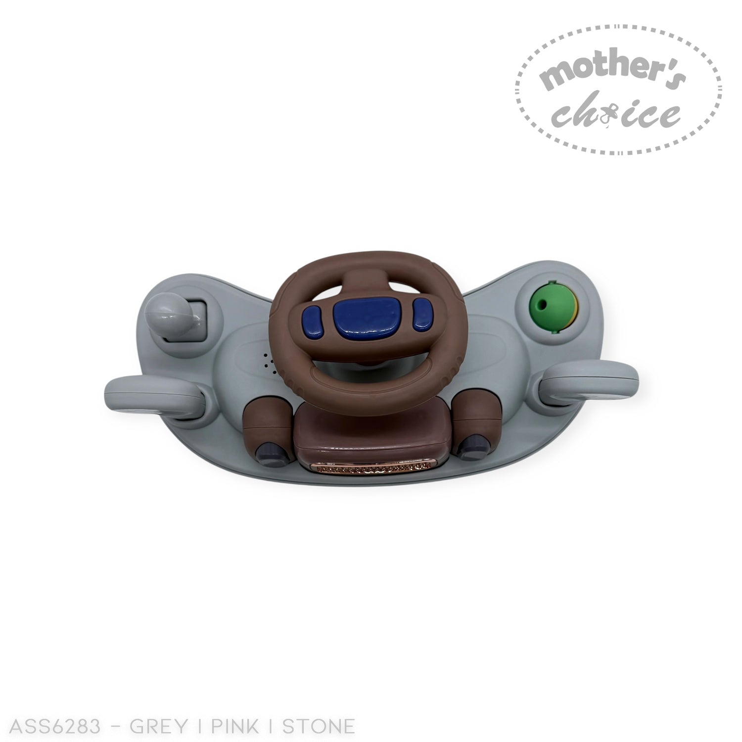 MOTHERS CHOICE BABY WALKER MUSIC MUTE WHEEL