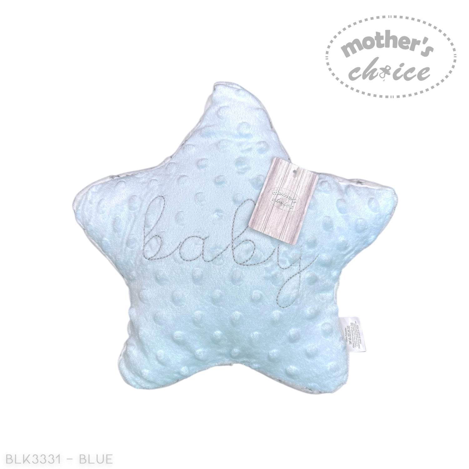 M/C GIFT BOX SHERPA BLANKET &amp;amp; PILLOW SET BLUE