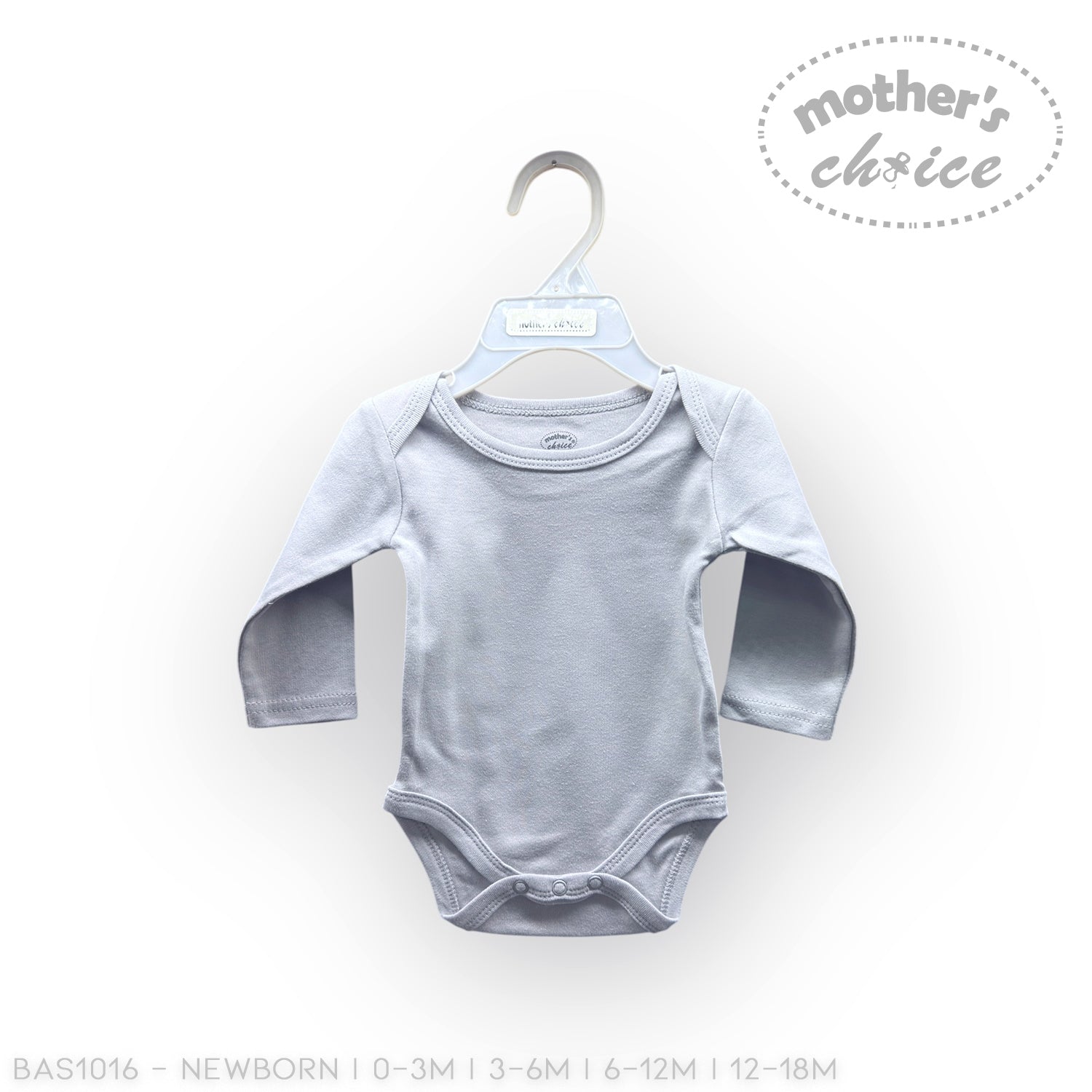 MC BABY 3 PACK  BODYSUIT SET LS