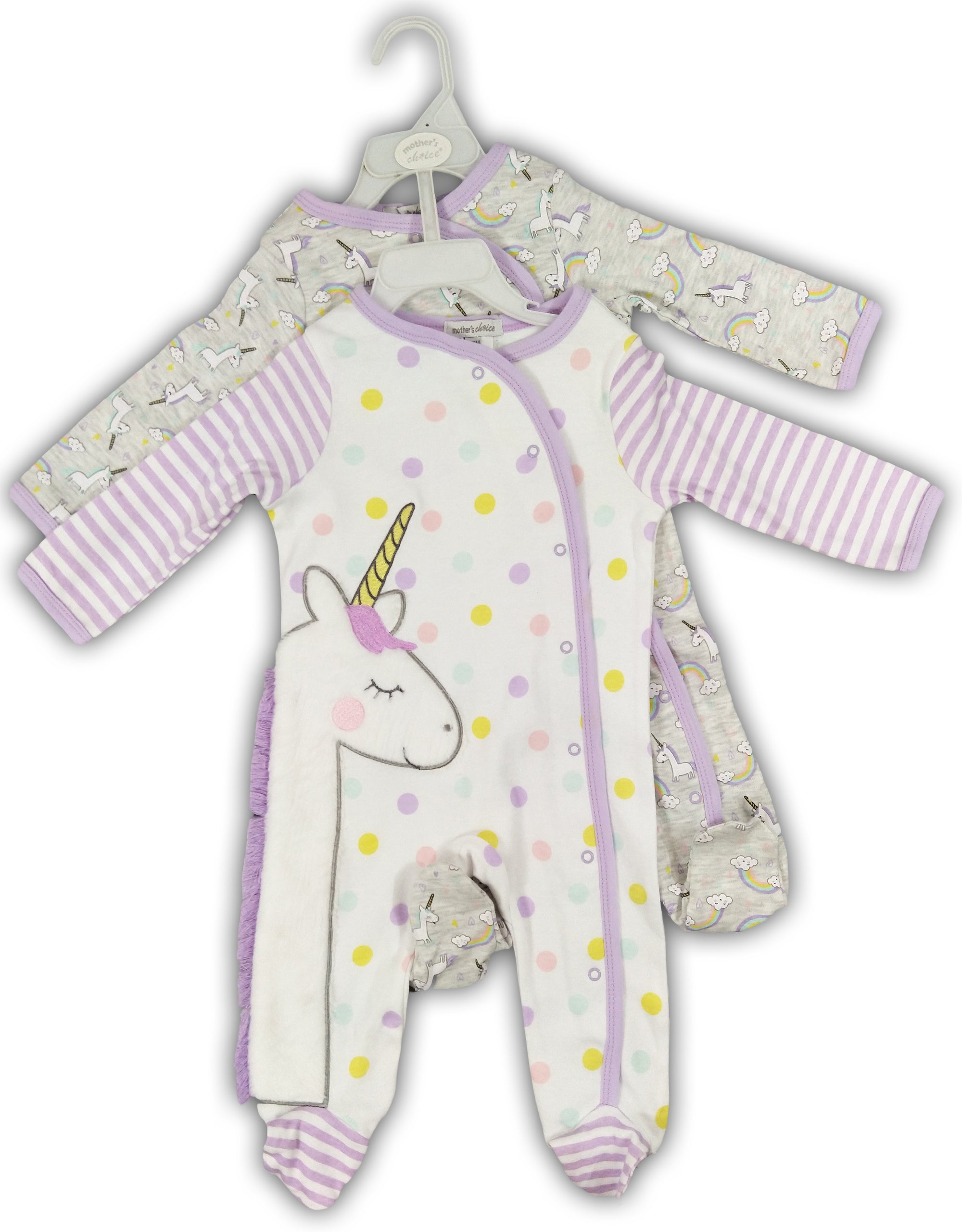 INFANT&#39;S 2 PACK GROWERS &#39;UNICORN&#39;