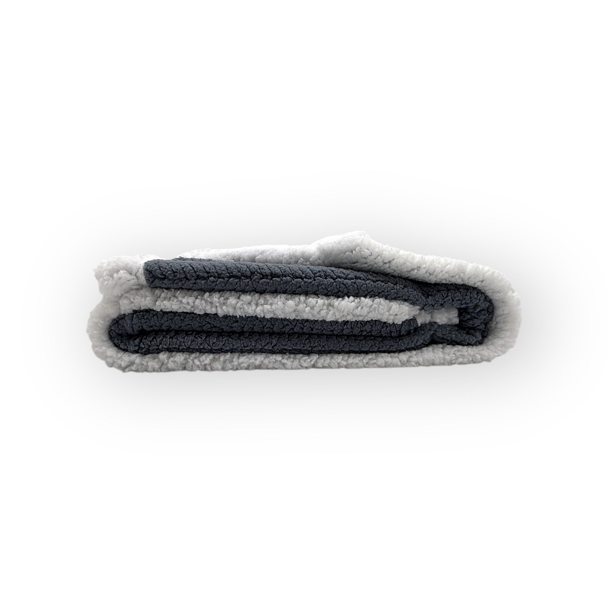 M/C SHERPA FLEECE BLANKET BOX NAVY