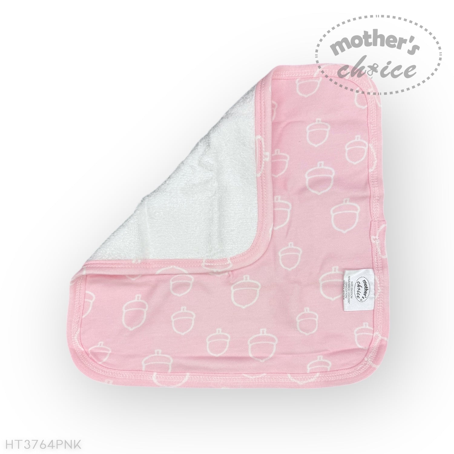 M/C BAMBOO 3PK FACECLOTHS PINK