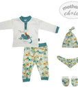 M/C BOYS 5PC SET ZOO N/BORN