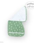 M/C BAMBOO 2PK  BURP CLOTHS SAGE