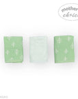M/C BAMBOO 3PK FACECLOTHS SAGE