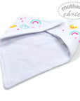 GIRLS 4 PACK BANDANA BIB 'UNICORN'