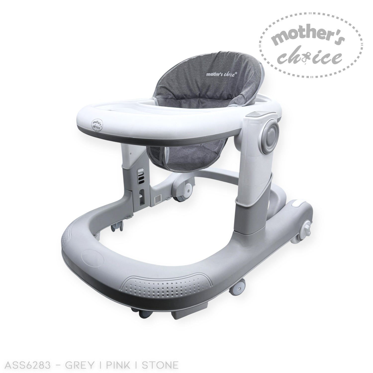 MOTHERS CHOICE BABY WALKER MUSIC MUTE WHEEL