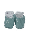 M/C BAMBOO 3PK NEWBORN BEANIE SET SAGE