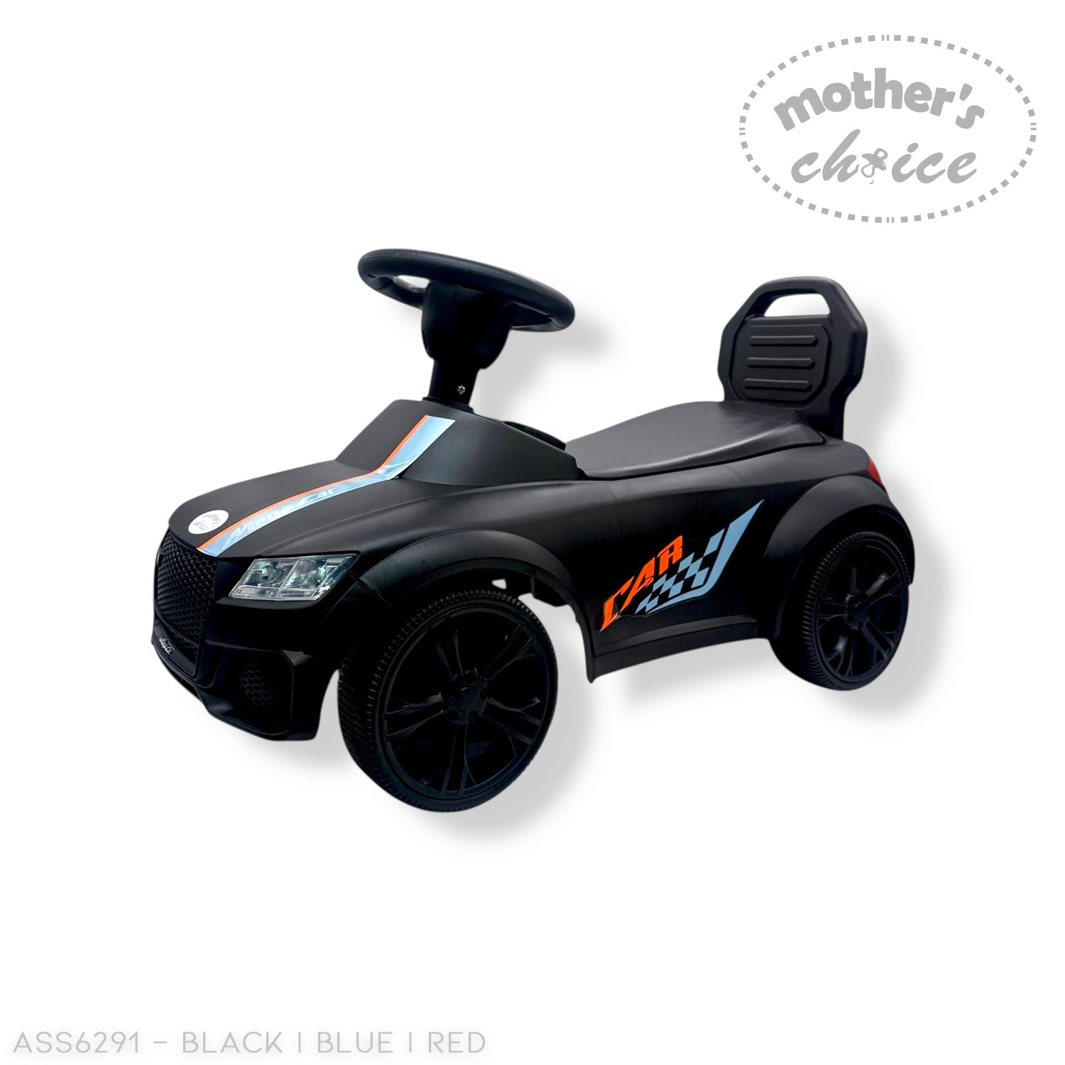 MOTHERS CHOICE RIDE ON CAR - SPORTS CAR