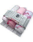 M/C TOWEL &amp; FACECLOTH HELLO GIRL