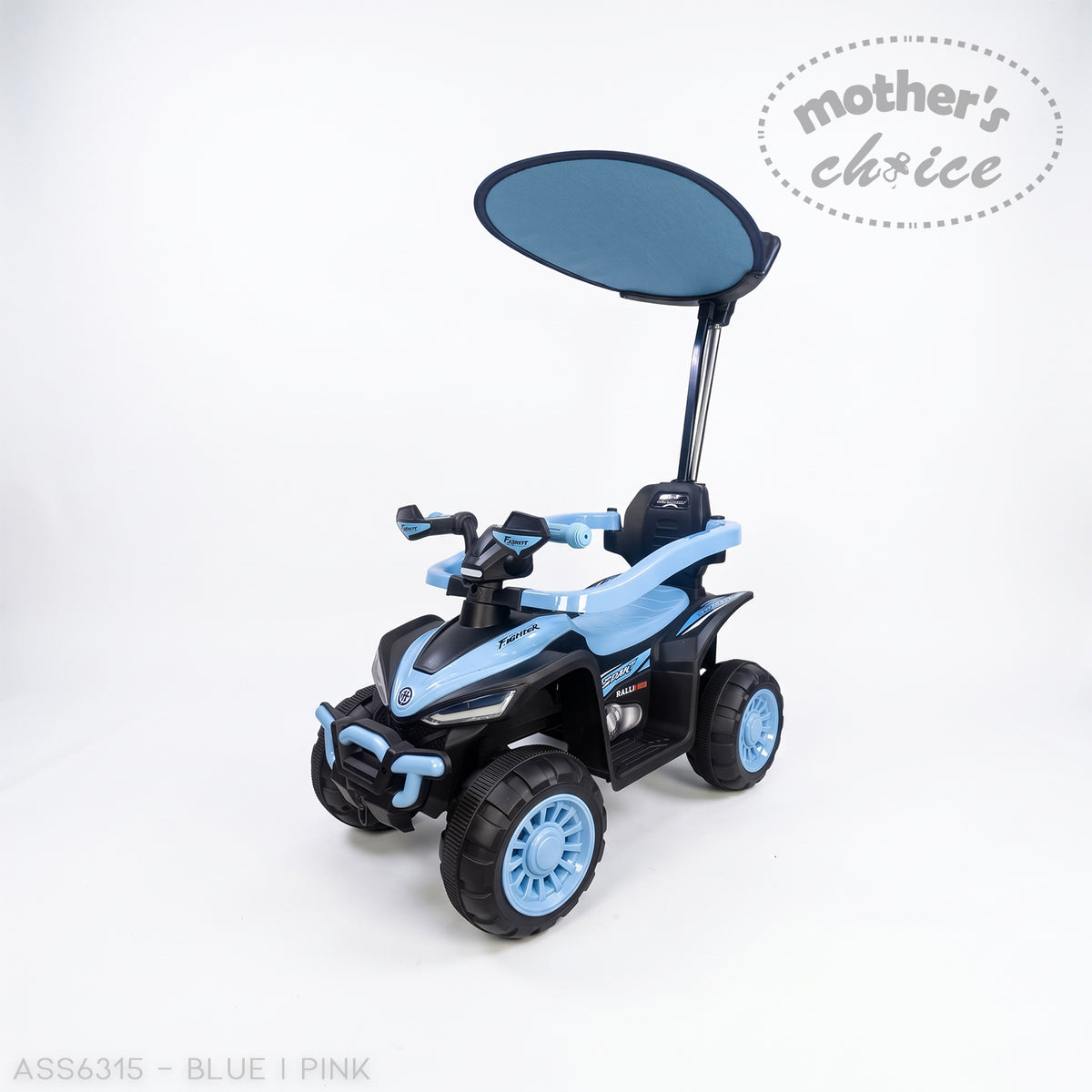 RIDE-ON CAR WITH CANOPY
