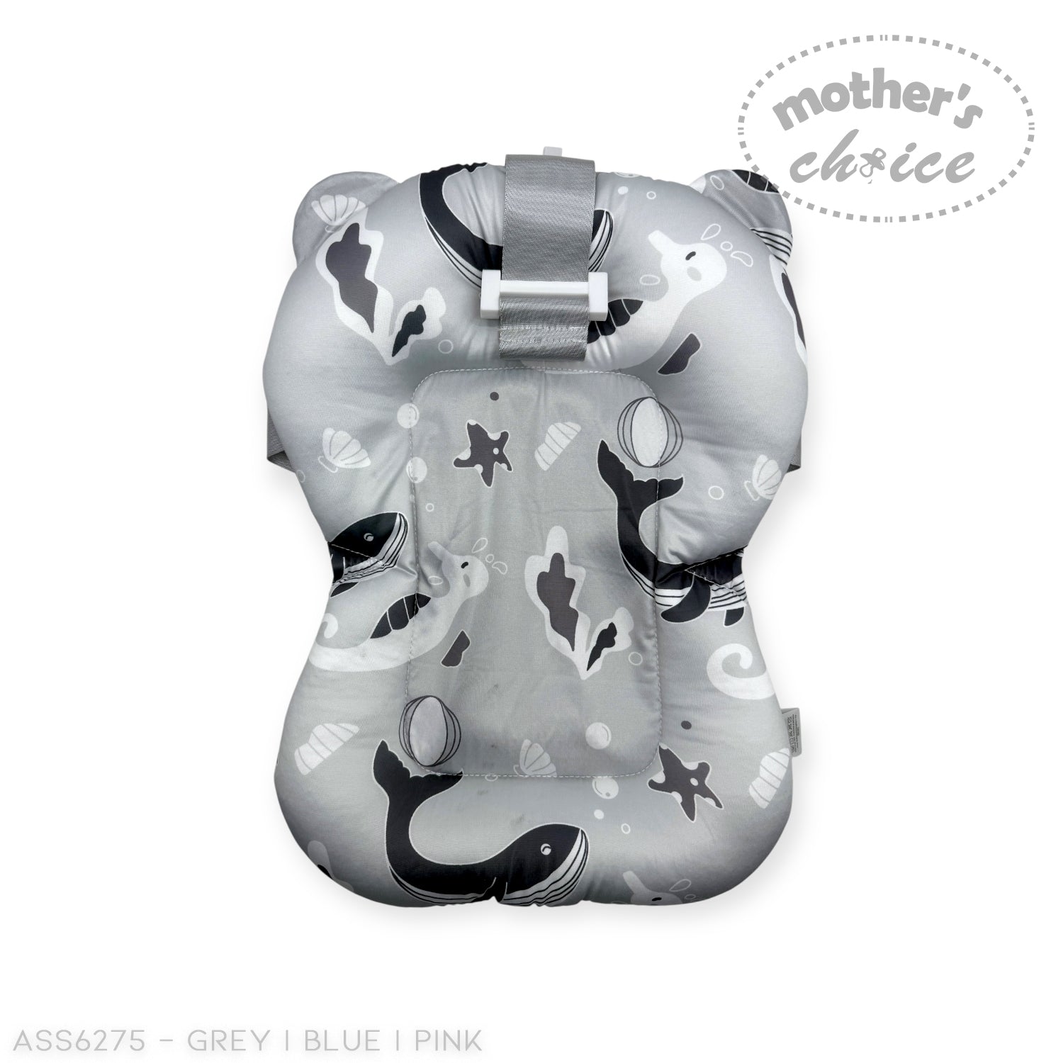 MOTHERS CHOICE BABY BATH TUB WITH CUSHION