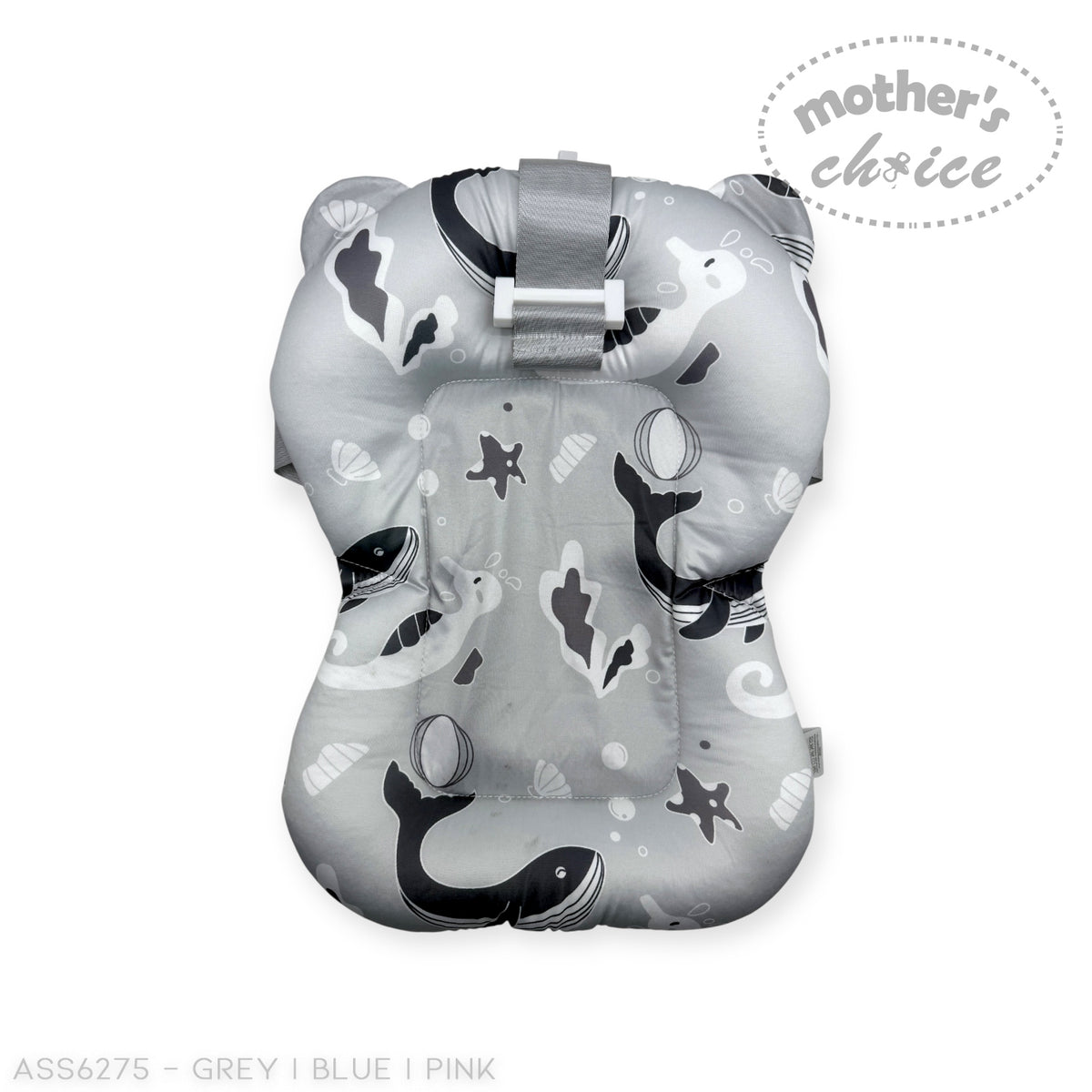 MOTHERS CHOICE BABY BATH TUB WITH CUSHION