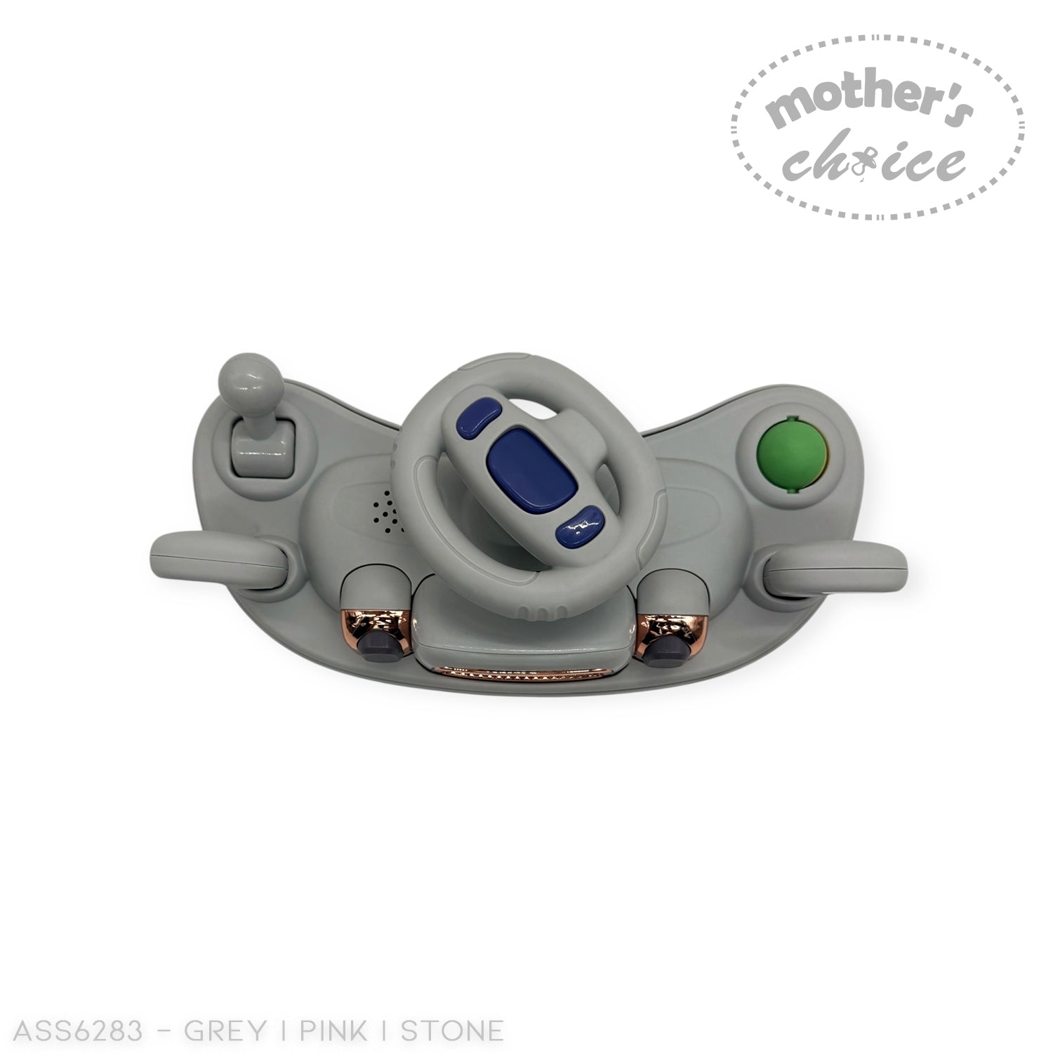 MOTHERS CHOICE BABY WALKER MUSIC MUTE WHEEL