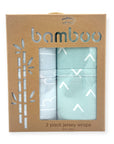 M/C BAMBOO 2PK JERSEY WRAP BLUE