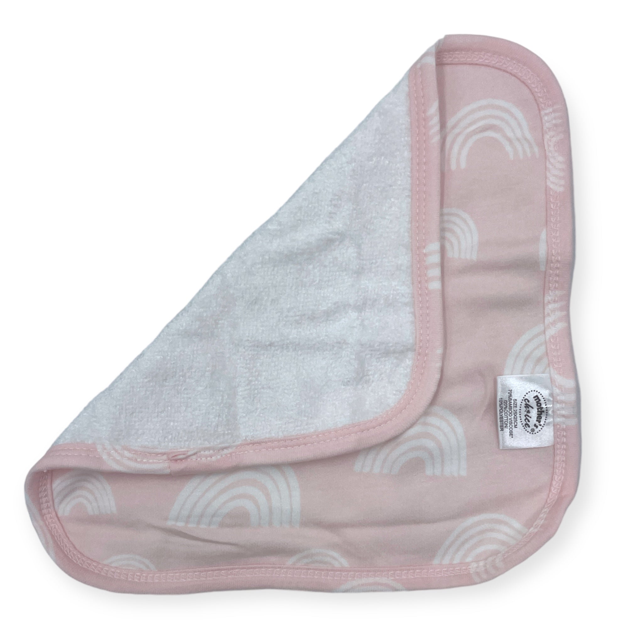 M/C BAMBOO 3PK FACECLOTHS PINK