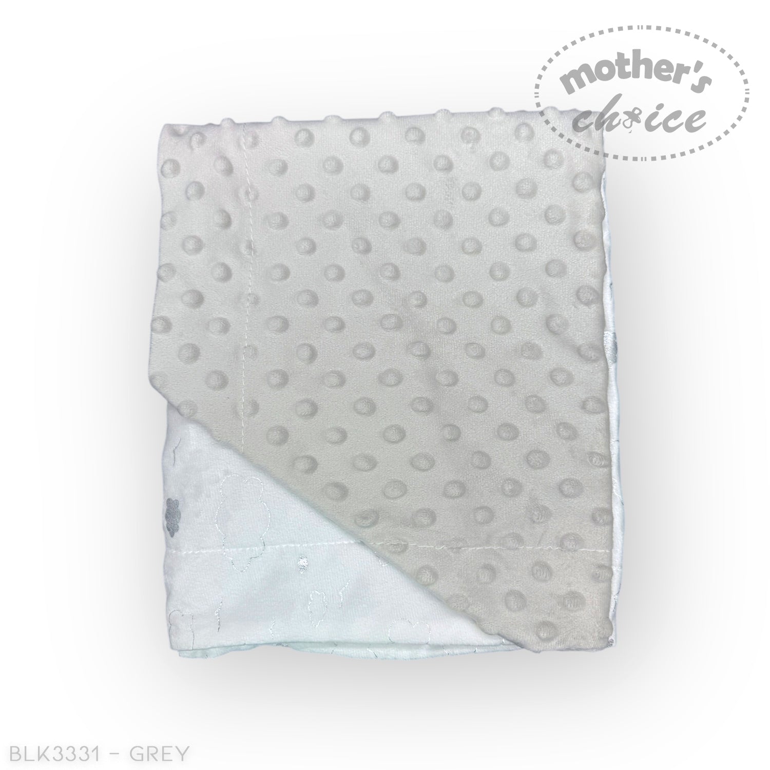 M/C GIFT BOX SHERPA BLANKET &amp;amp; PILLOW SET GREY