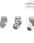 M/C 3 PACK INF SOCKS 'TORTOISE'