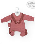 M/C GIRLS 5PC SET ROSE 0-3 MONTHS