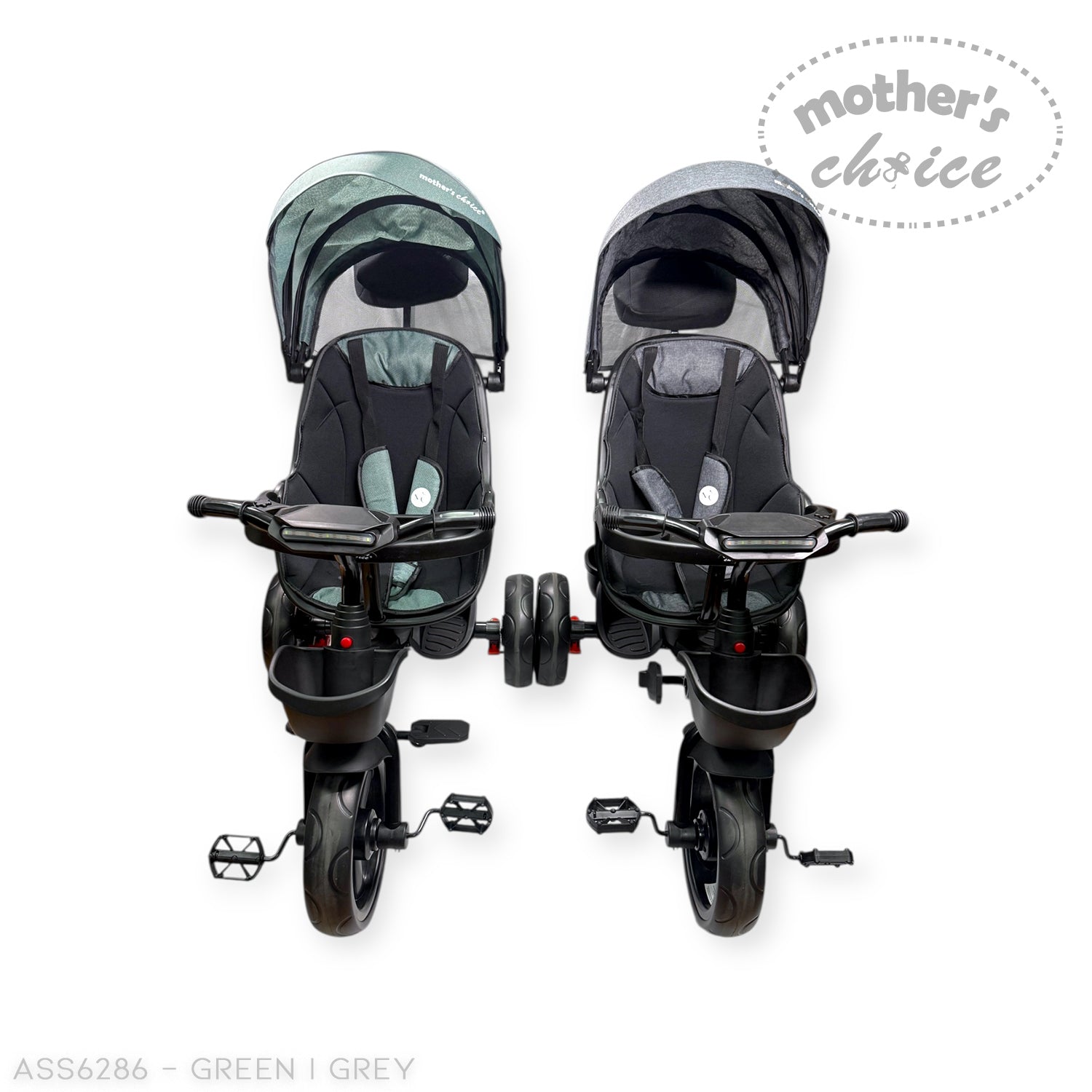 M/C BABY/TODDLER TRICYCLE PRAM