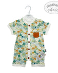 M/C BOYS ROMPER ZOO  6M