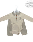 INF BOYS 3PC NATURAL LINNEN SET