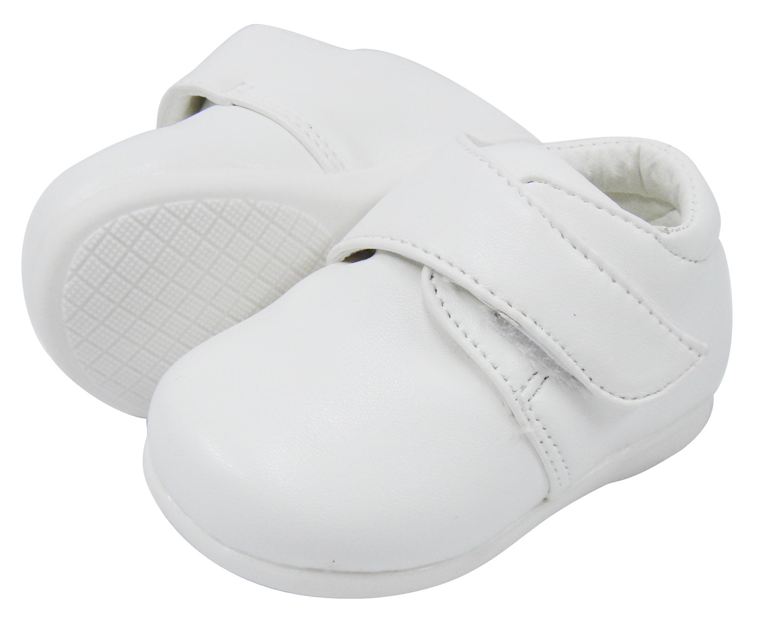 BOYS WHITE VALCRO SHOE