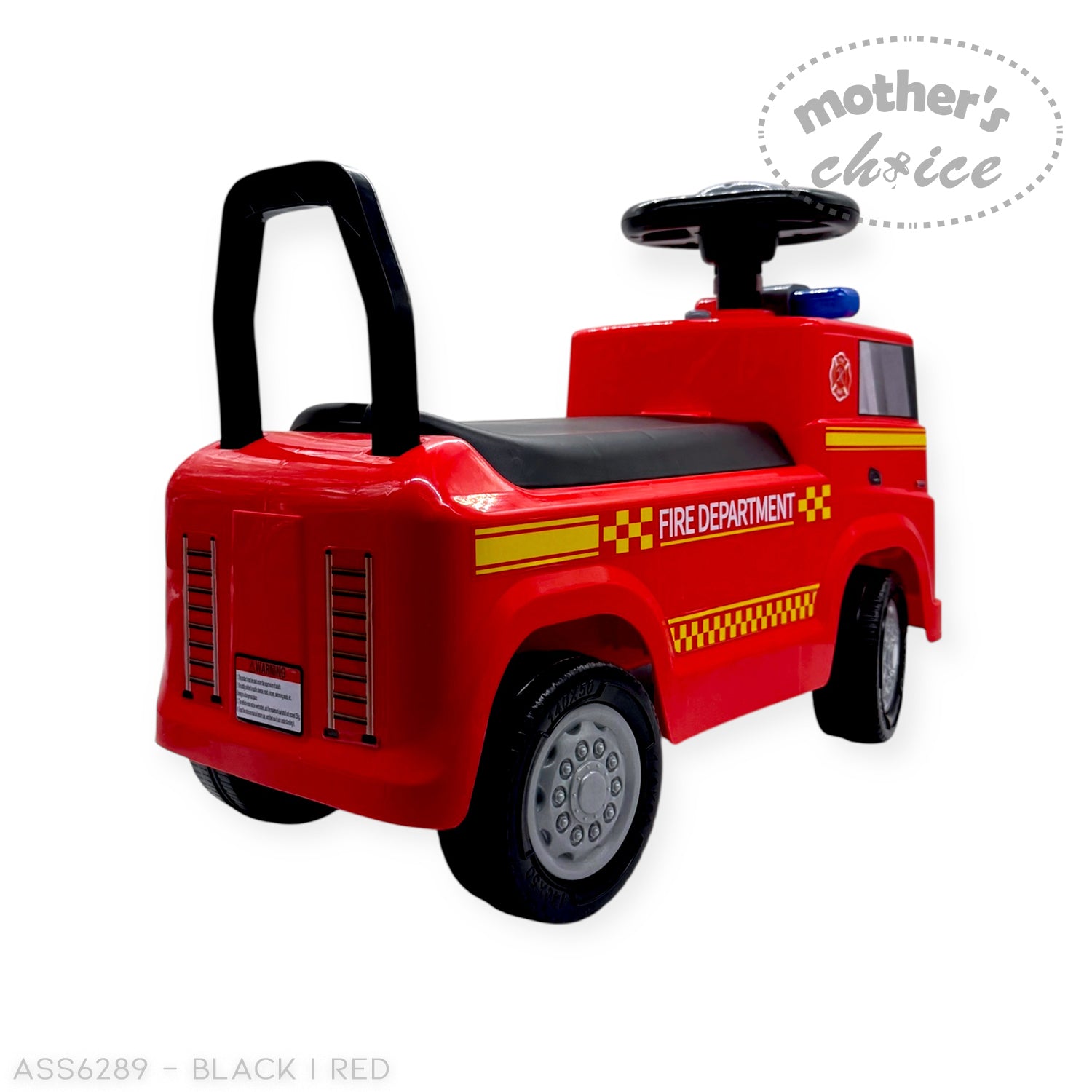MOTHERES CHOICE RIDE ON CAR - FIRETRUCK