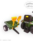 RIDE-ON CAR TRACTOR WITH TRAILOR AND ACCESSORIES