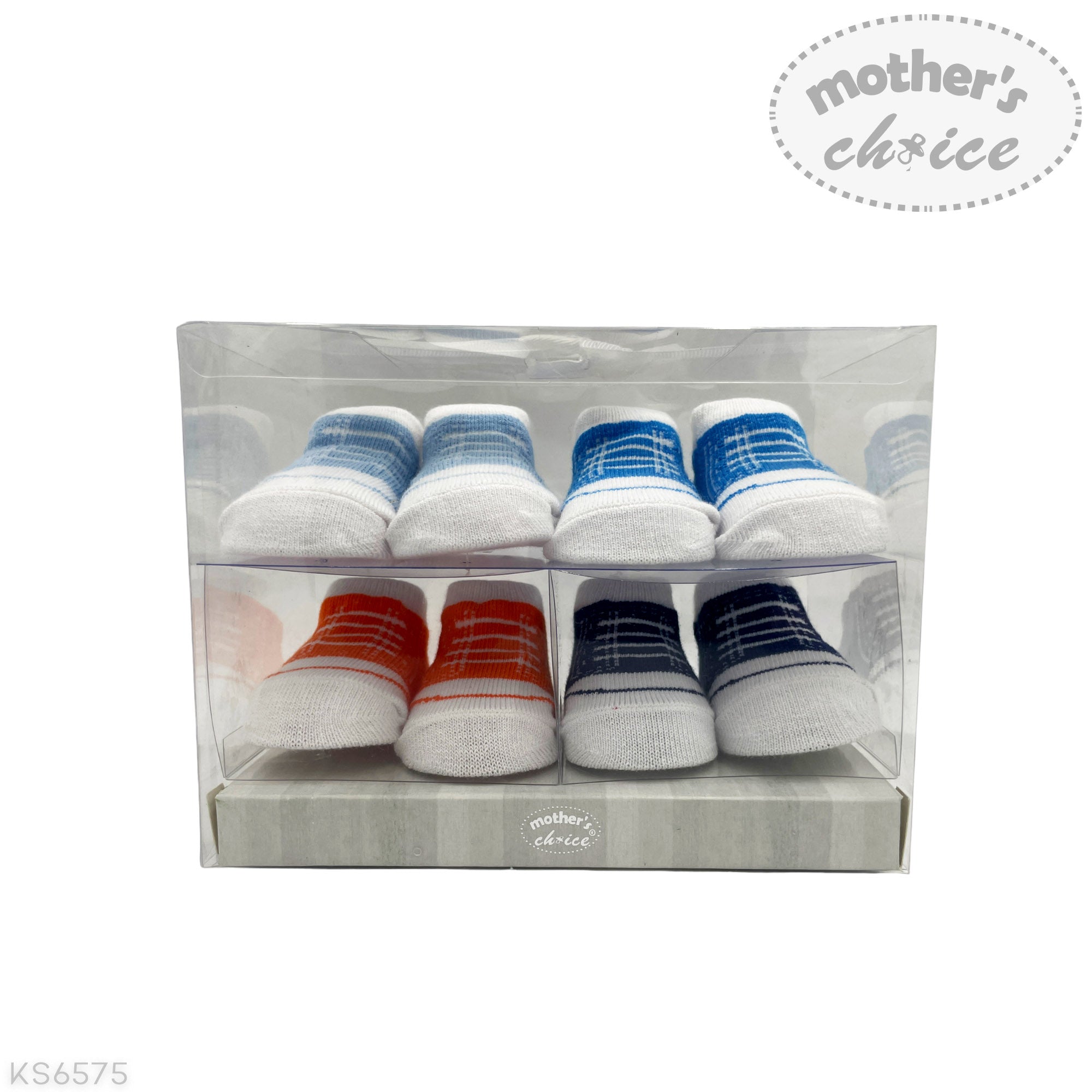 4 PACK SOCKS &#39;LACE-UP&#39; ASST
