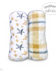 M/C 2 PACK FLEECE BLANKET STARS