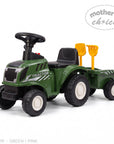RIDE-ON CAR TRACTOR WITH TRAILOR AND ACCESSORIES
