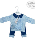 INF BOYS 3PC AIRFORCE SAILOR SET 3-6M