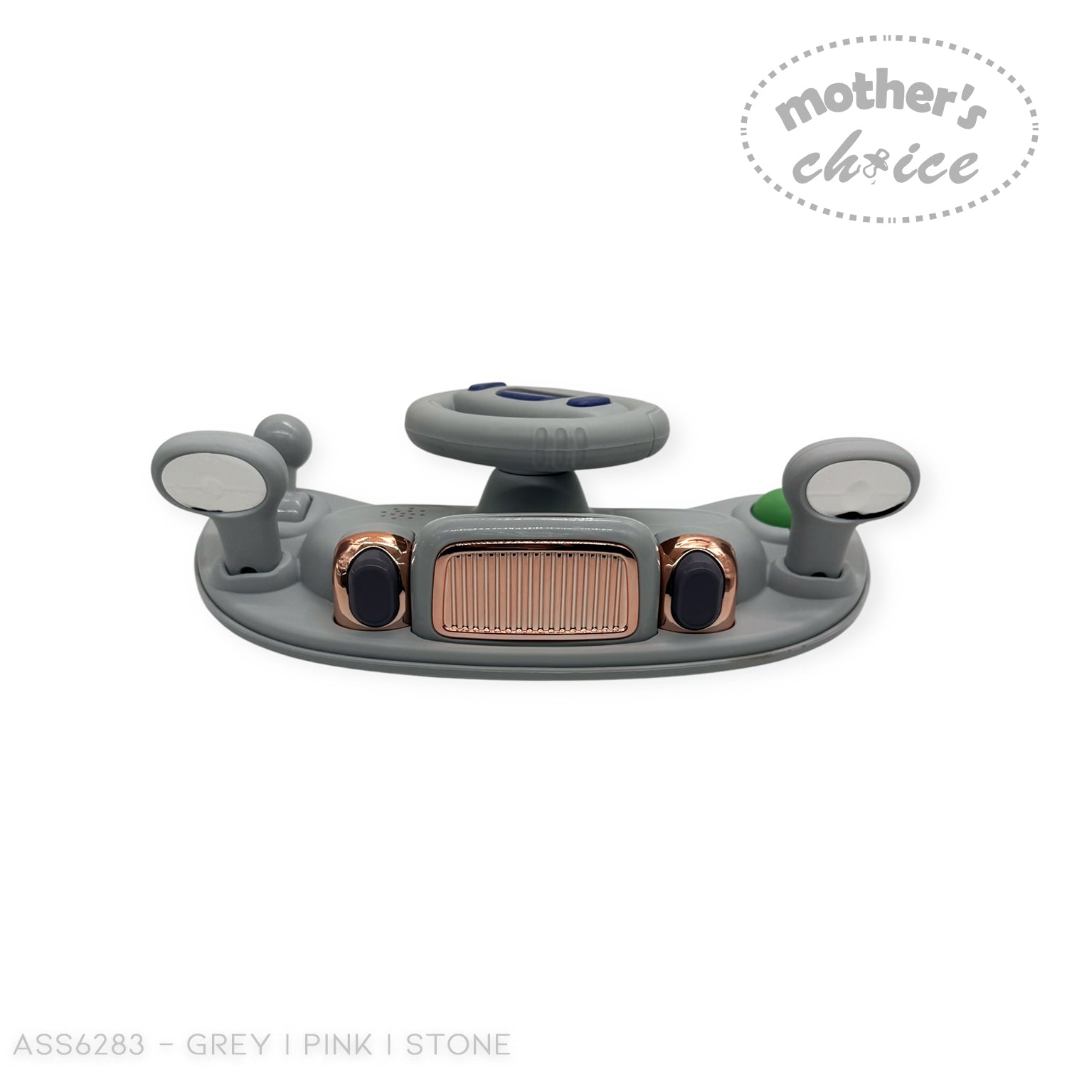 MOTHERS CHOICE BABY WALKER MUSIC MUTE WHEEL