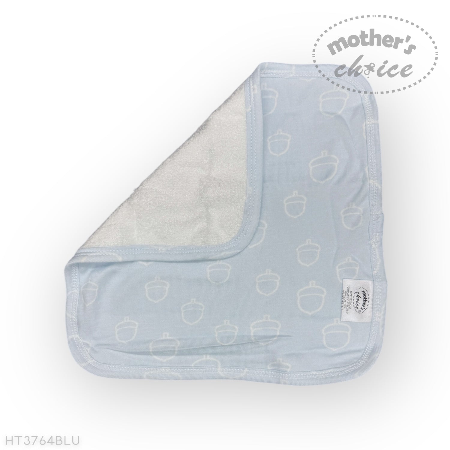 M/C BAMBOO 3PK FACECLOTHS BLUE