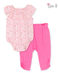 LUNA &amp; LILY 2PC ROMPER SET